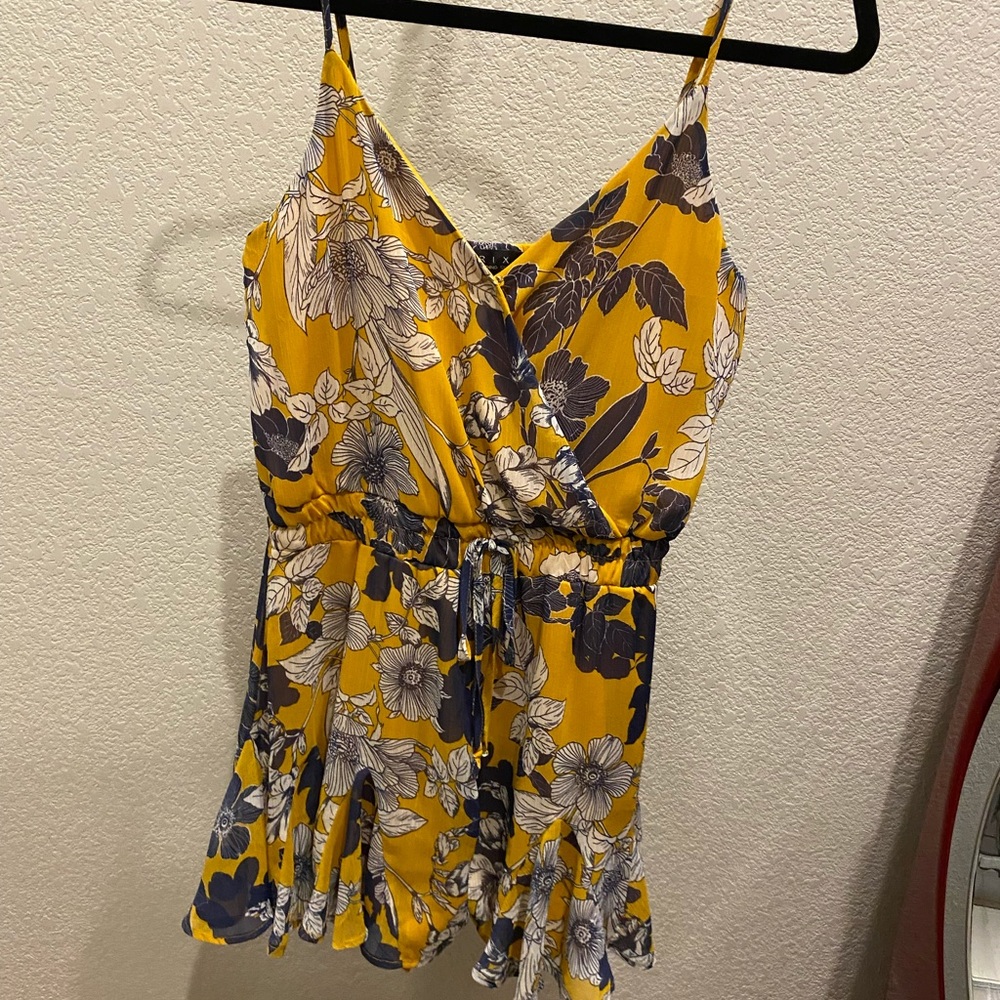 Godet romper from Francesca’s